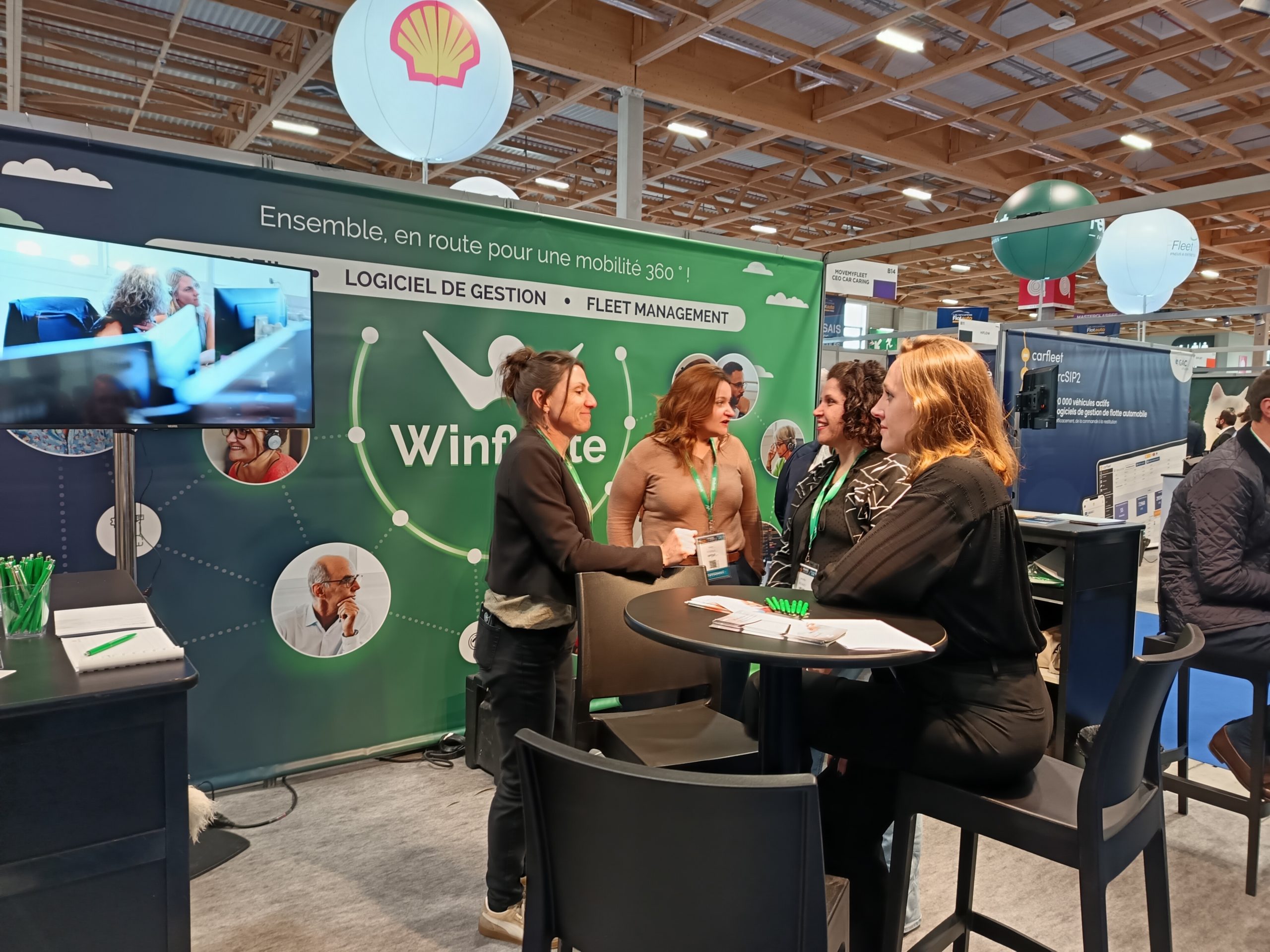 Photo Salon Flotauto paris 2026 equipe Winflotte