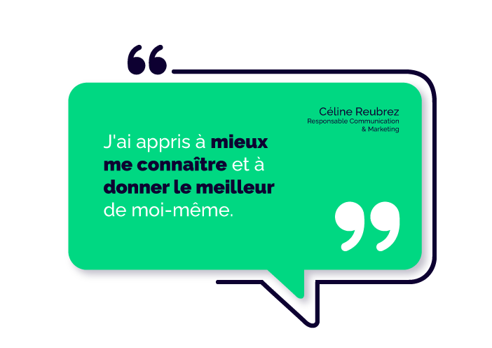 J'ai appris à mieux me connaître - Céline Reubrez