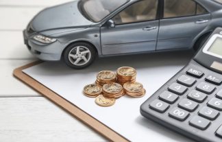 Voiture calculatrice pièces feuille